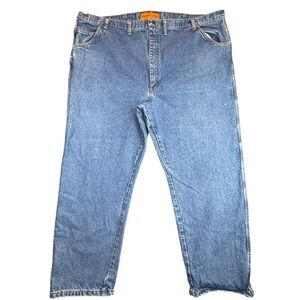 Wrangler Riggs Workwear FR Jeans Mens 54x30 Blue Flame Resistant HRC2 2112 Denim